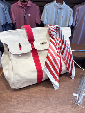 “Viral” Tote with MBA Scarf