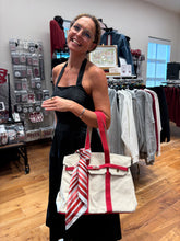“Viral” Tote with MBA Scarf
