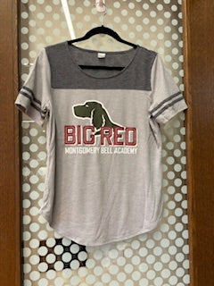 Sport-Tek Gray Big Red Dog T-Shirt