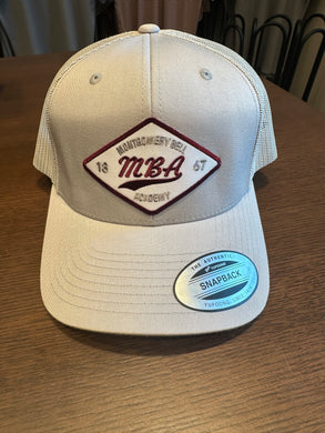 Silver YP Classics Hat with MBA Patch