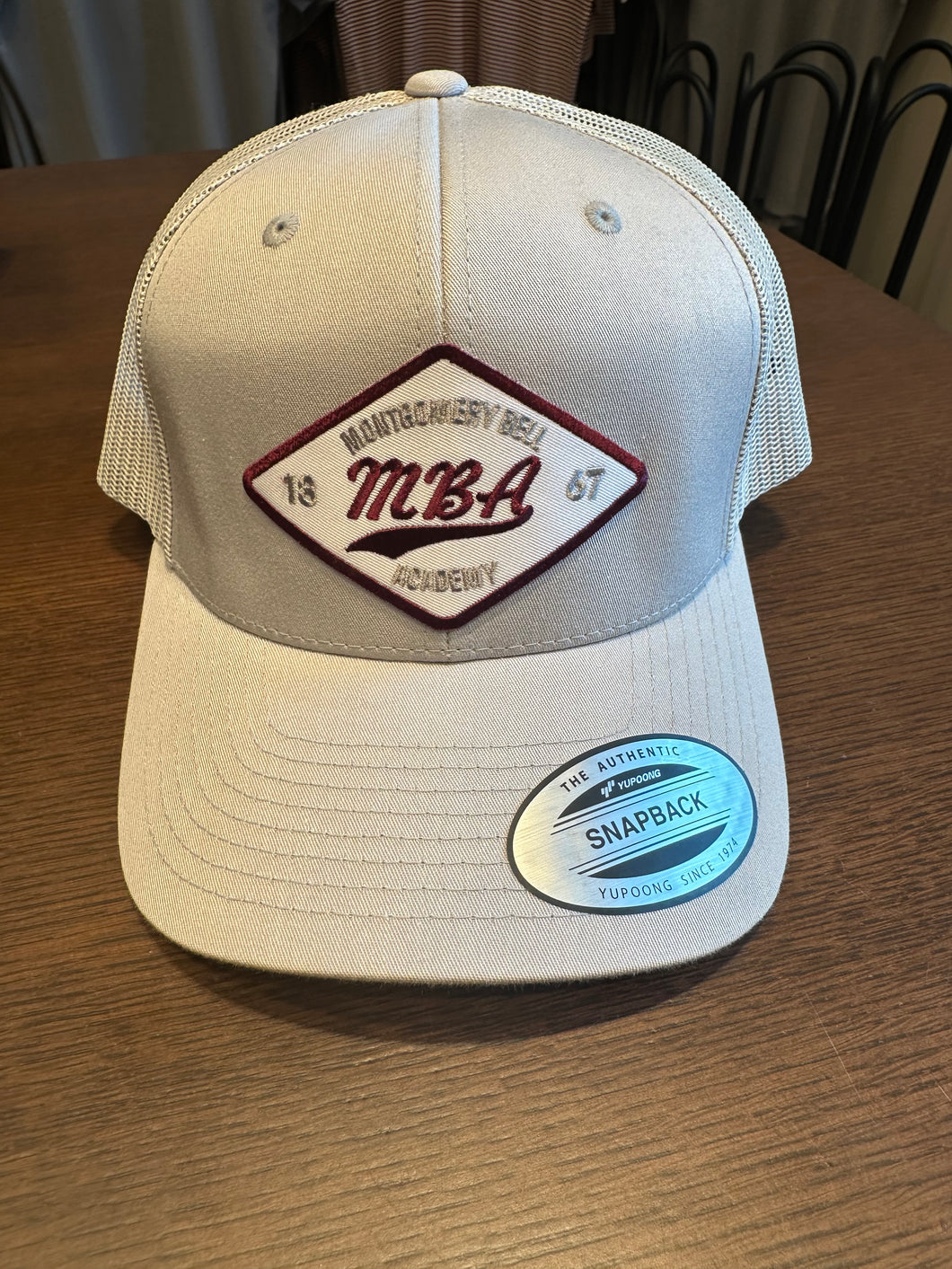Silver YP Classics Hat with MBA Patch