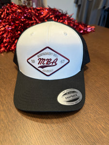 Black and White YP Classics Hat with MBA Patch