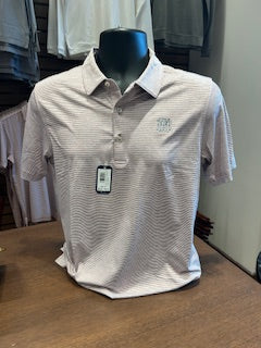 Youth Johnnie-O Lyndonn Polo in Cardinal with Waffle