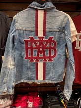 Frayed Edge Beaded MBA Jean Jacket