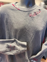 Grey Distressed Monogrammed Sweatshirt