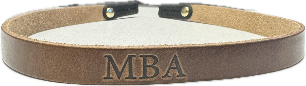 Leather MBA Sunglass Strap