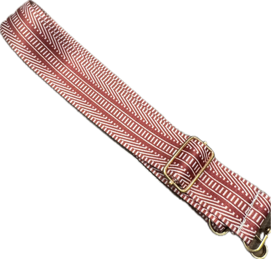 Cardinal and White Centerline Bag Strap
