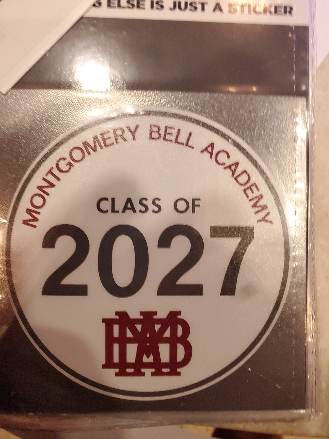 MBA Class of 2027 Decal