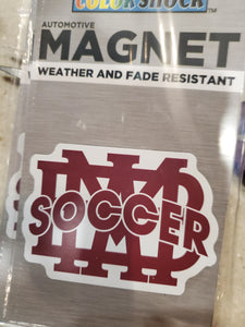 MBA Soccer Magnet