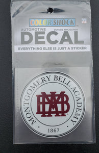 MBA Round Decal Waffle with date