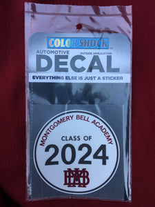 MBA Class of 2024 Decal