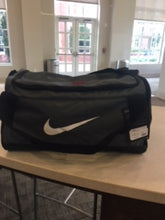 Nike Brasilia Gray Small Duffel Bag