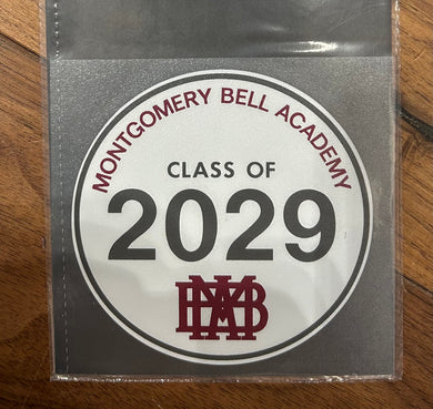 MBA Class of 2029 Decal