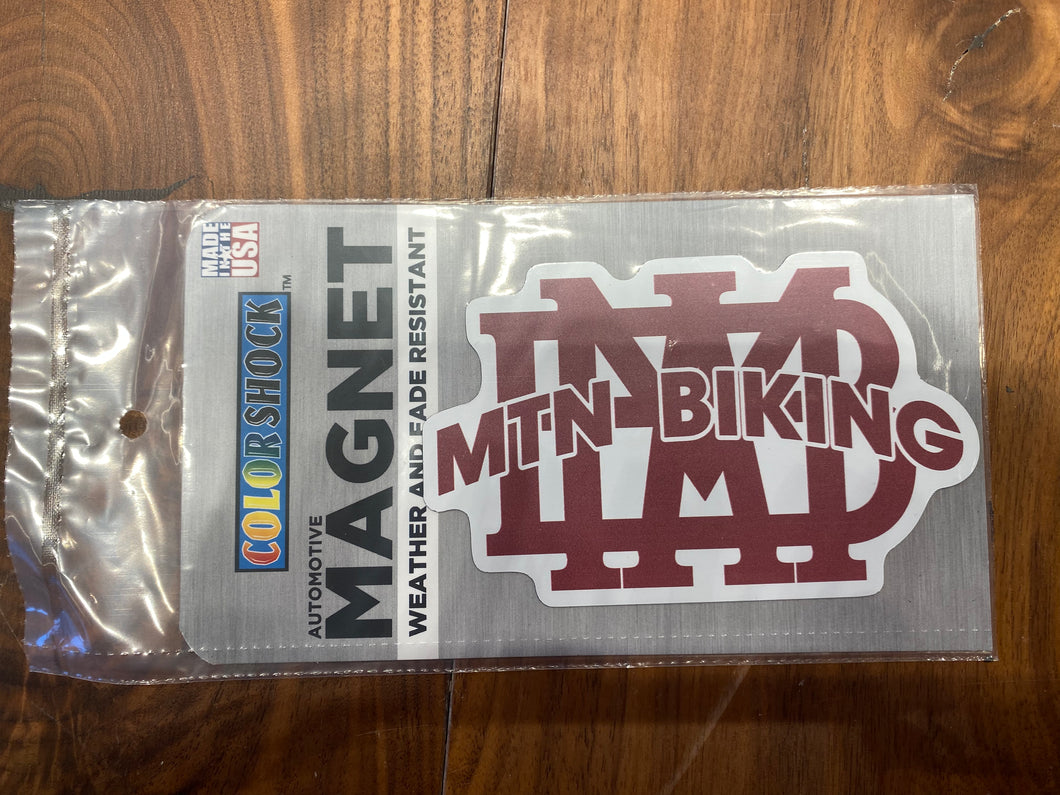 MBA Mountain Biking Magnet