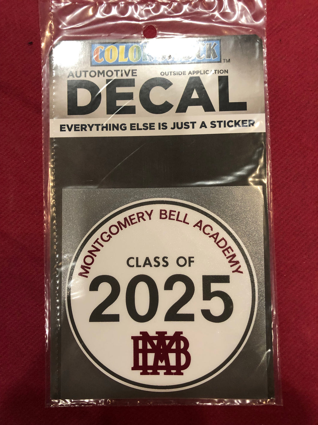 MBA Class of 2025 Decal