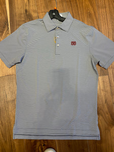 Peter Millar Jubilee Polo in Iron with Waffle