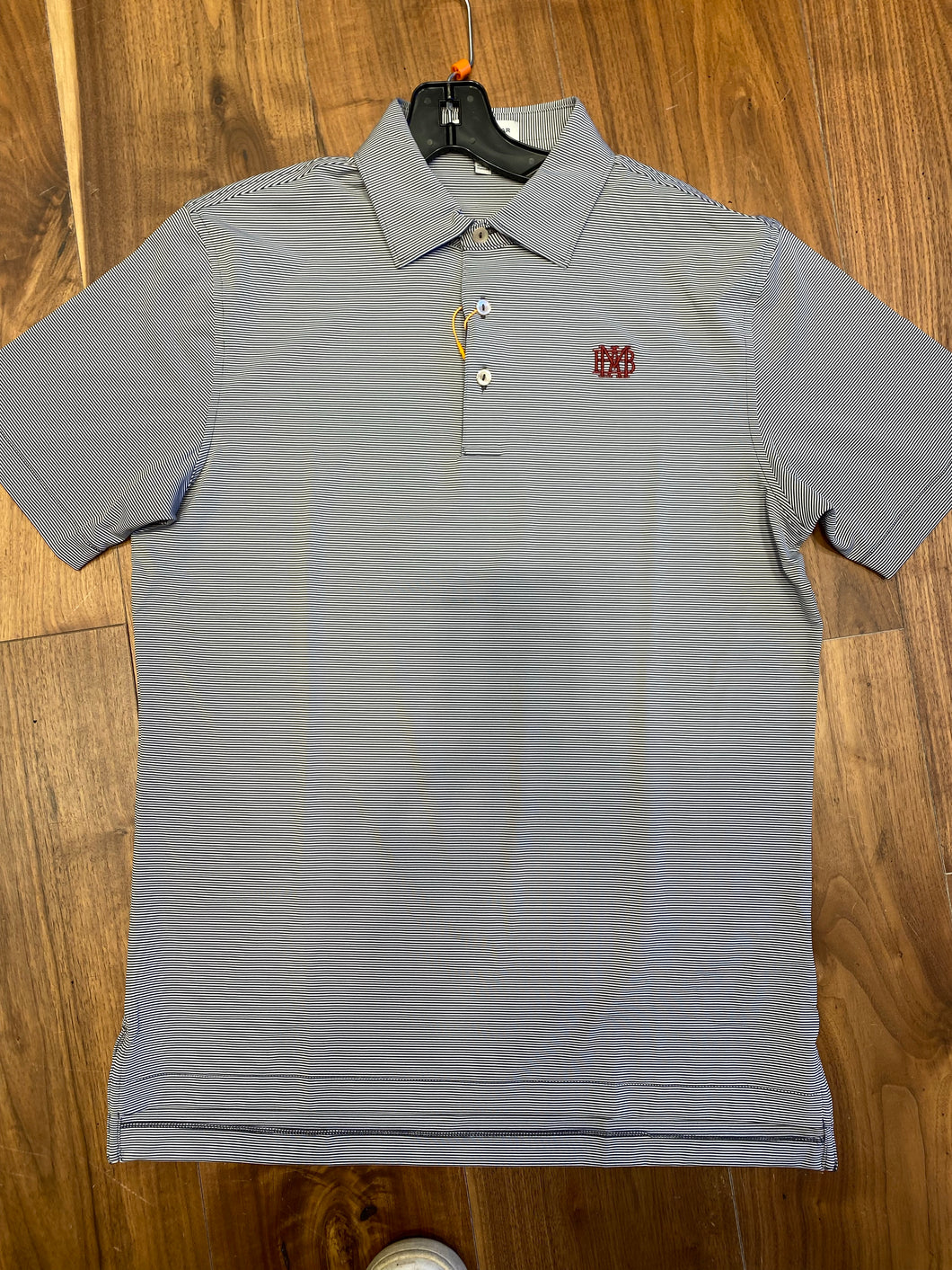Peter Millar Jubilee Polo in Iron with Waffle
