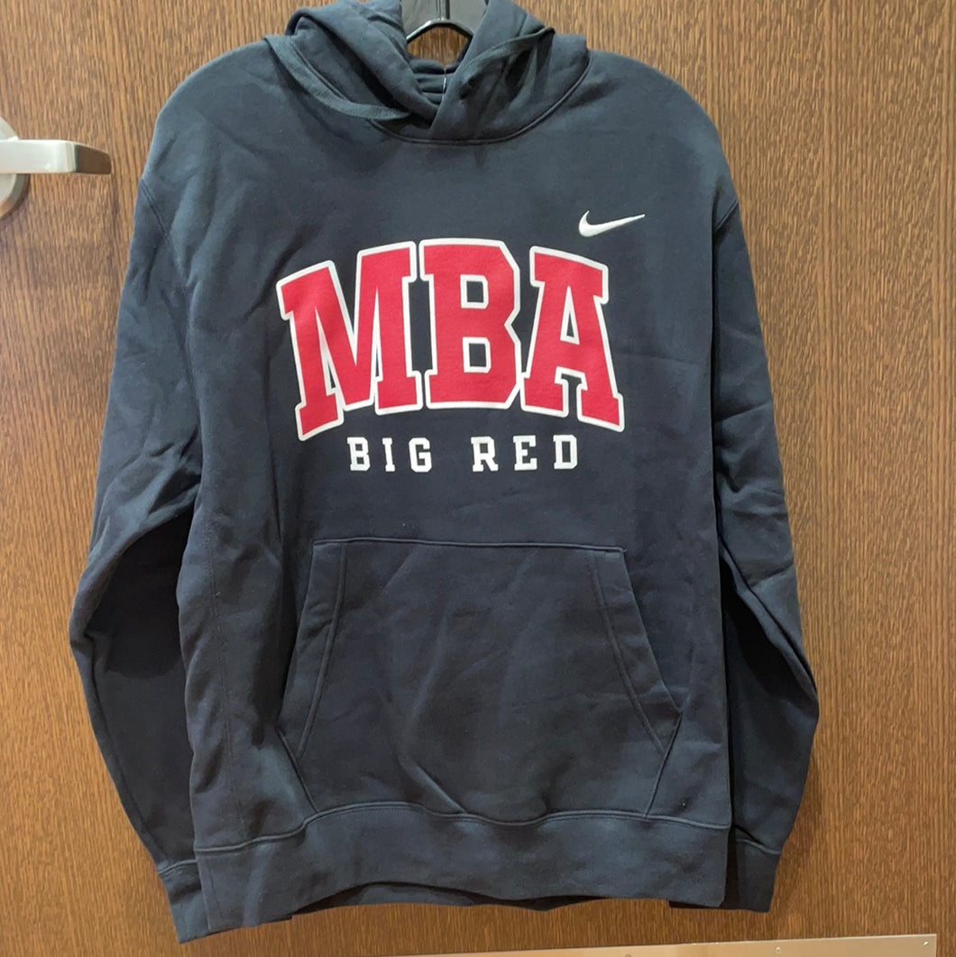 Nike Black MBA Big Red Sweatshirt-Youth Medium only