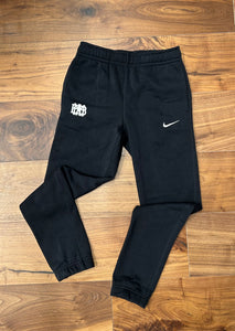 Nike Black Sweatpants w/ White Waffle