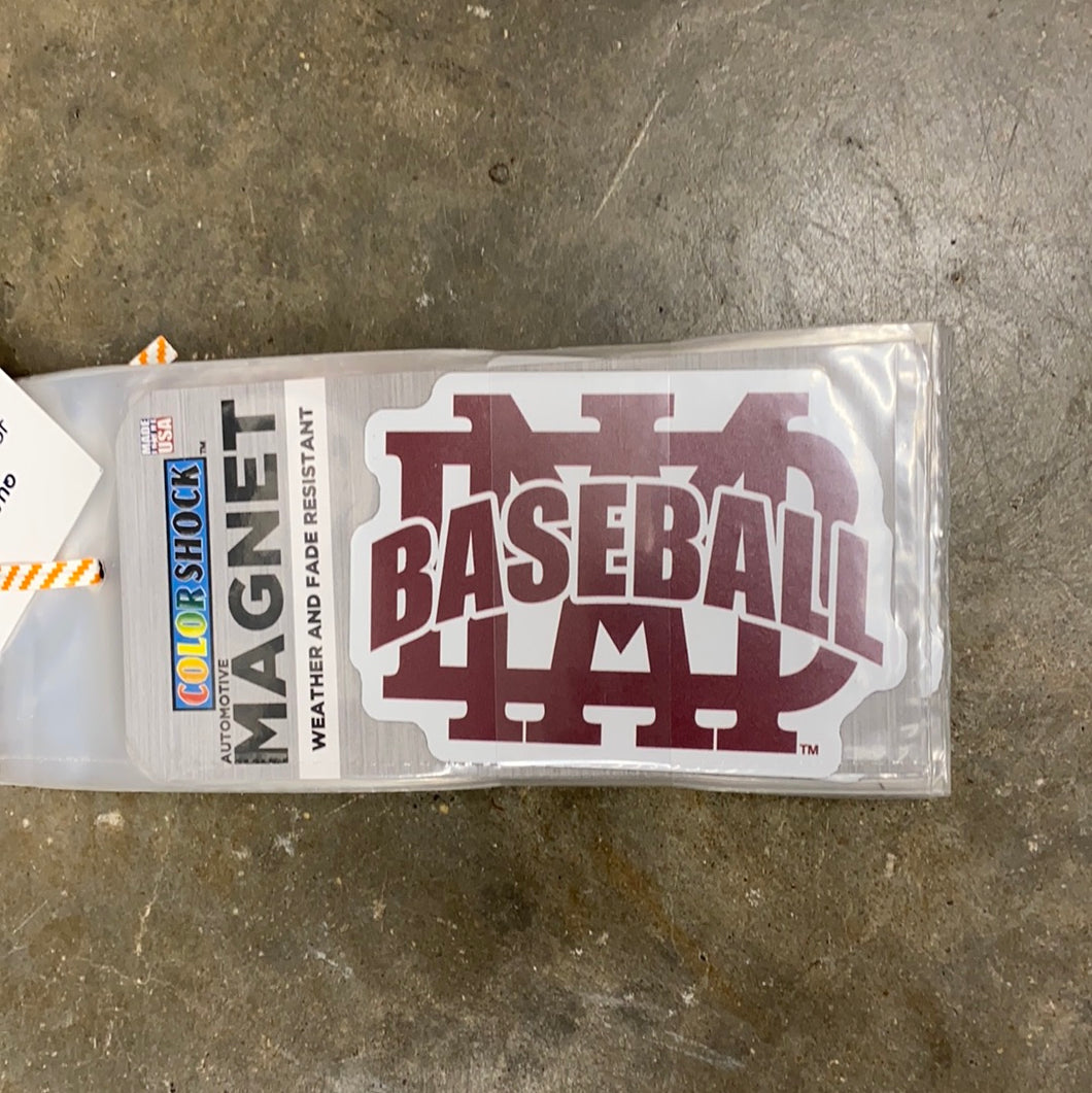 MBA Baseball Magnet