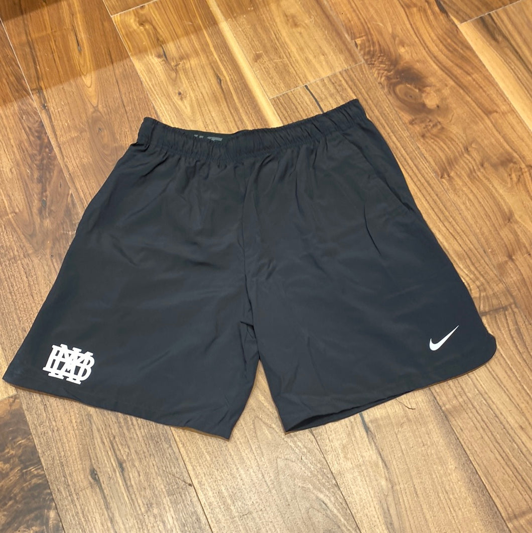 Nike Woven Flex Short w/ Pockets - Black w/ White Waffle