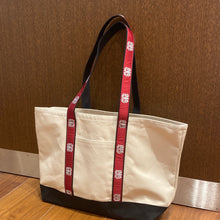 Canvas Tote Bag with MBA waffle ribbon handles